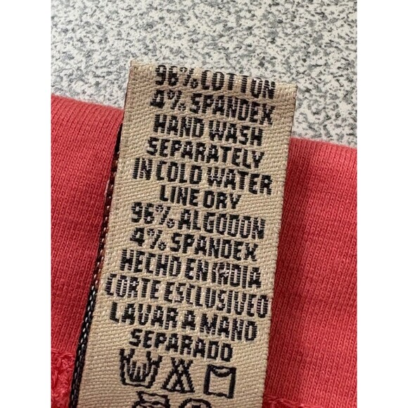 Vintage Now & Then Women’s M Skirt Orange Crochet Lined Bohemian Tiered Cowgirl - Picture 8 of 8